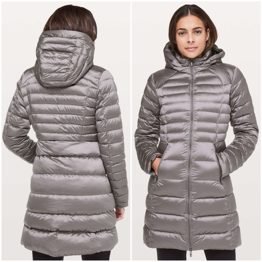 Lululemon Brave The Cold Jacket Dark Chrome